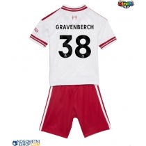 Otroški Nogometni dresi Liverpool Ryan Gravenberch #38 Gostujoči 2026-27 Kratek Rokav (+ Kratke hlače)